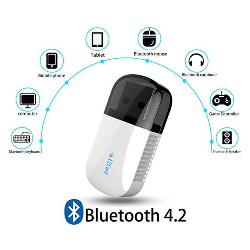 USB Wireless WiFi Bluetooth Micro Dual Band 5G/2.4GHz 600Mbps Network Adapter