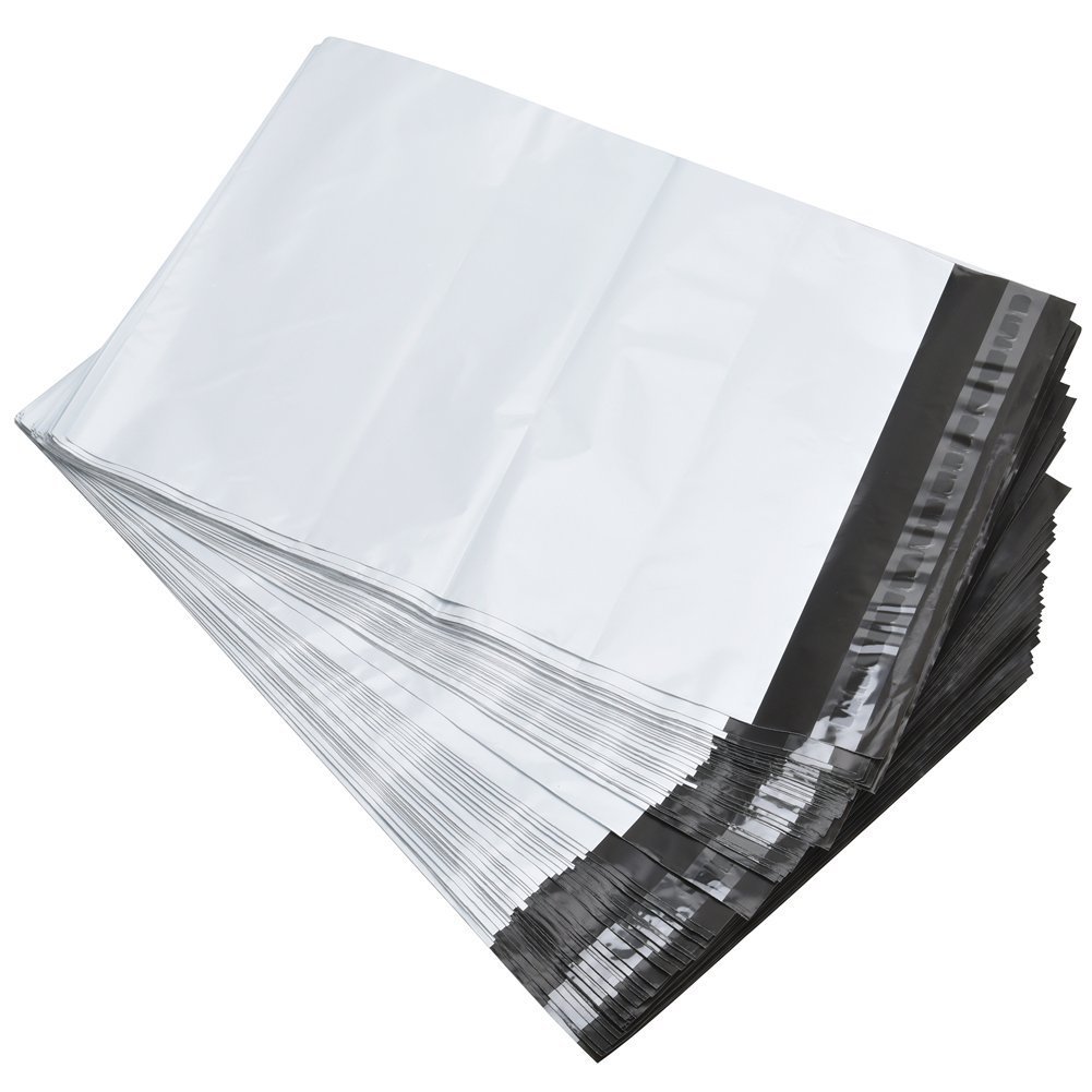 100 7.5x10.5 Poly Mailers Self Sealing Shipping Envelopes Plastic Bags 2.5 Mil