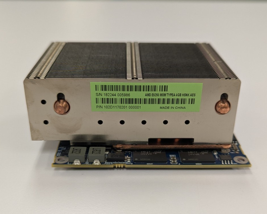 AMD Radeon E9260 MXM 4GB Video Graphics Card / GPU 102-D11702-01 Scientific Only