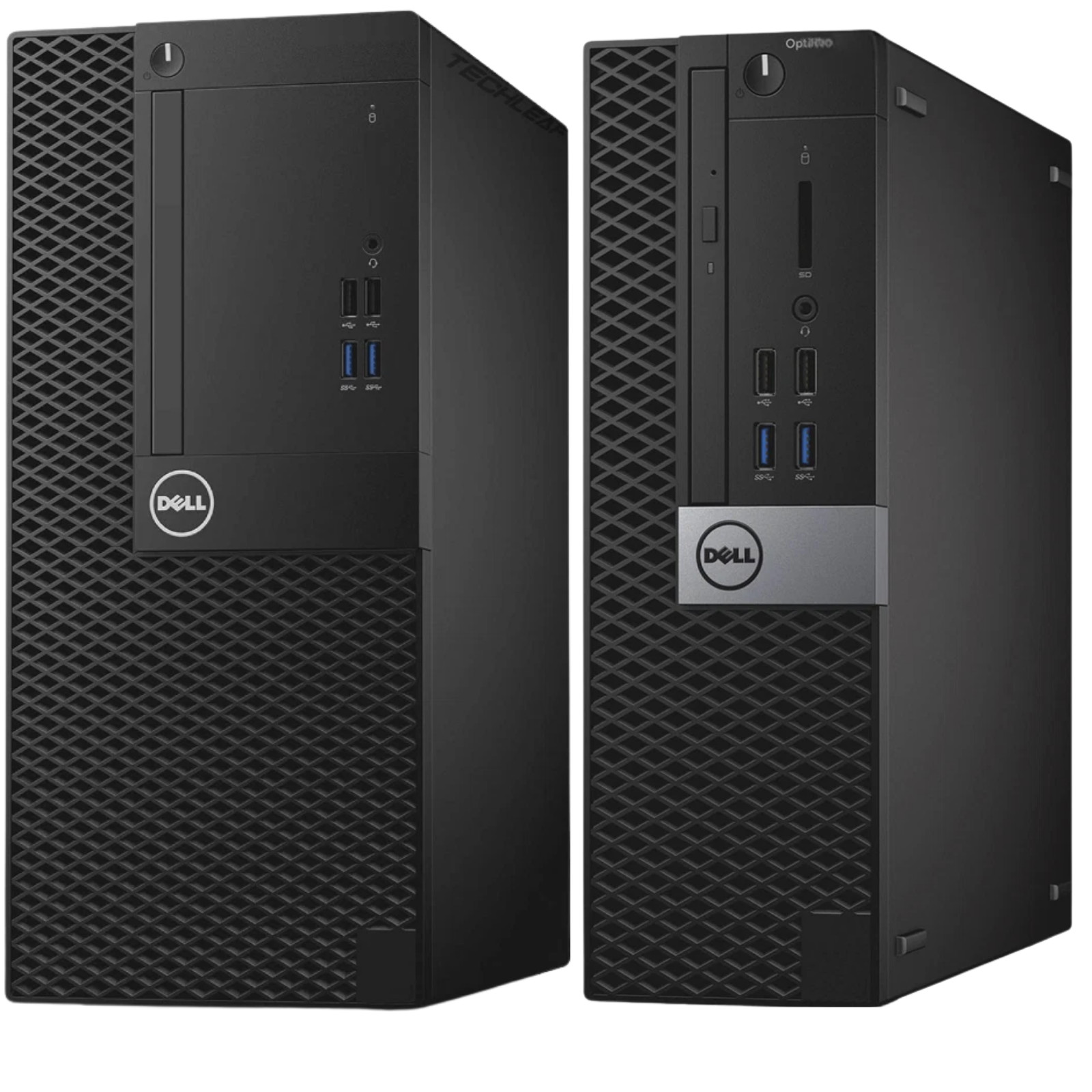 Dell Desktop PC i5, up to 32GB RAM, 4TB SSD NVMe, Windows 11 Pro, WiFi, DVD-RW