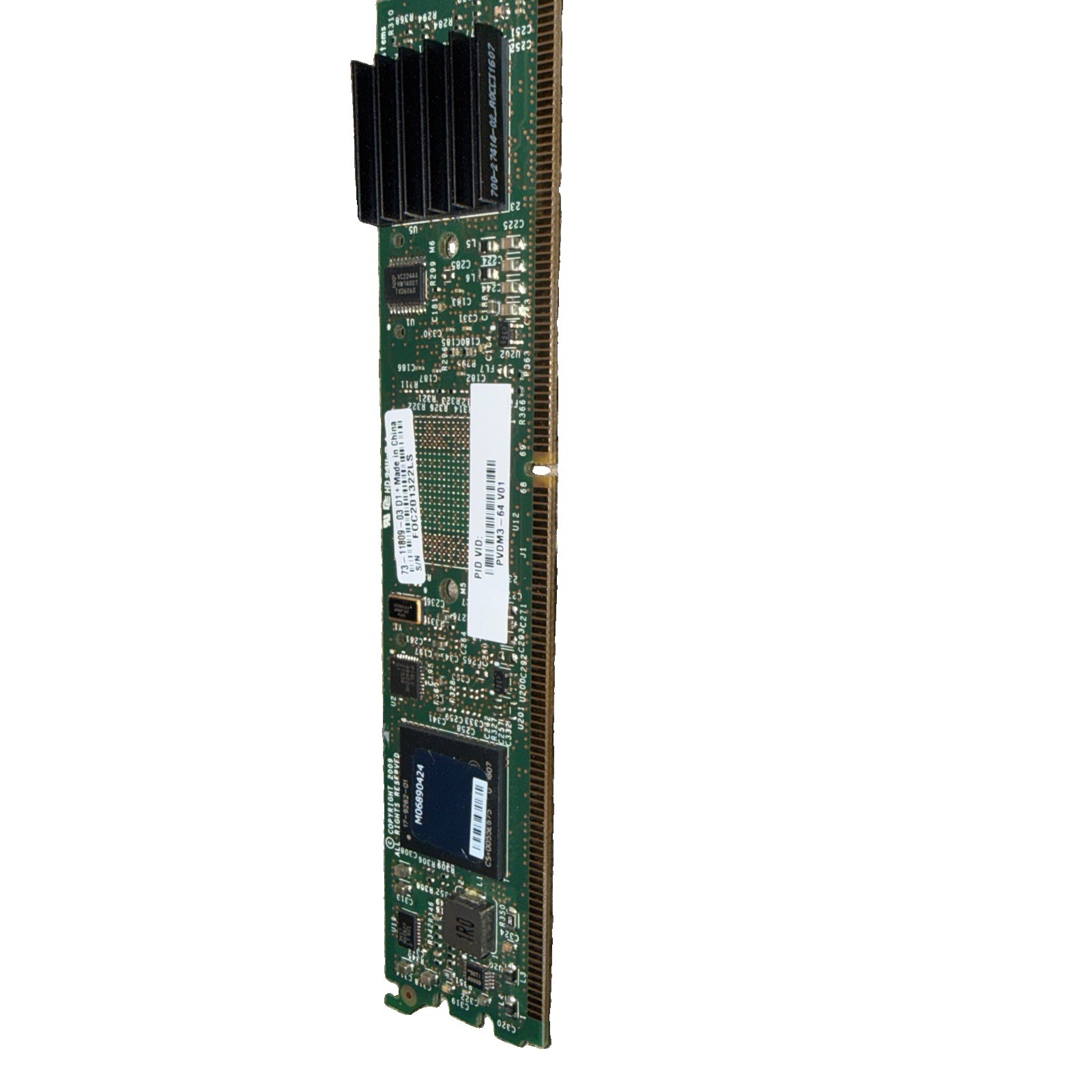 Cisco PVDM3-64 64-Channel Voice DSP Module 73-11809-03 ISR G2 Tested (G2)