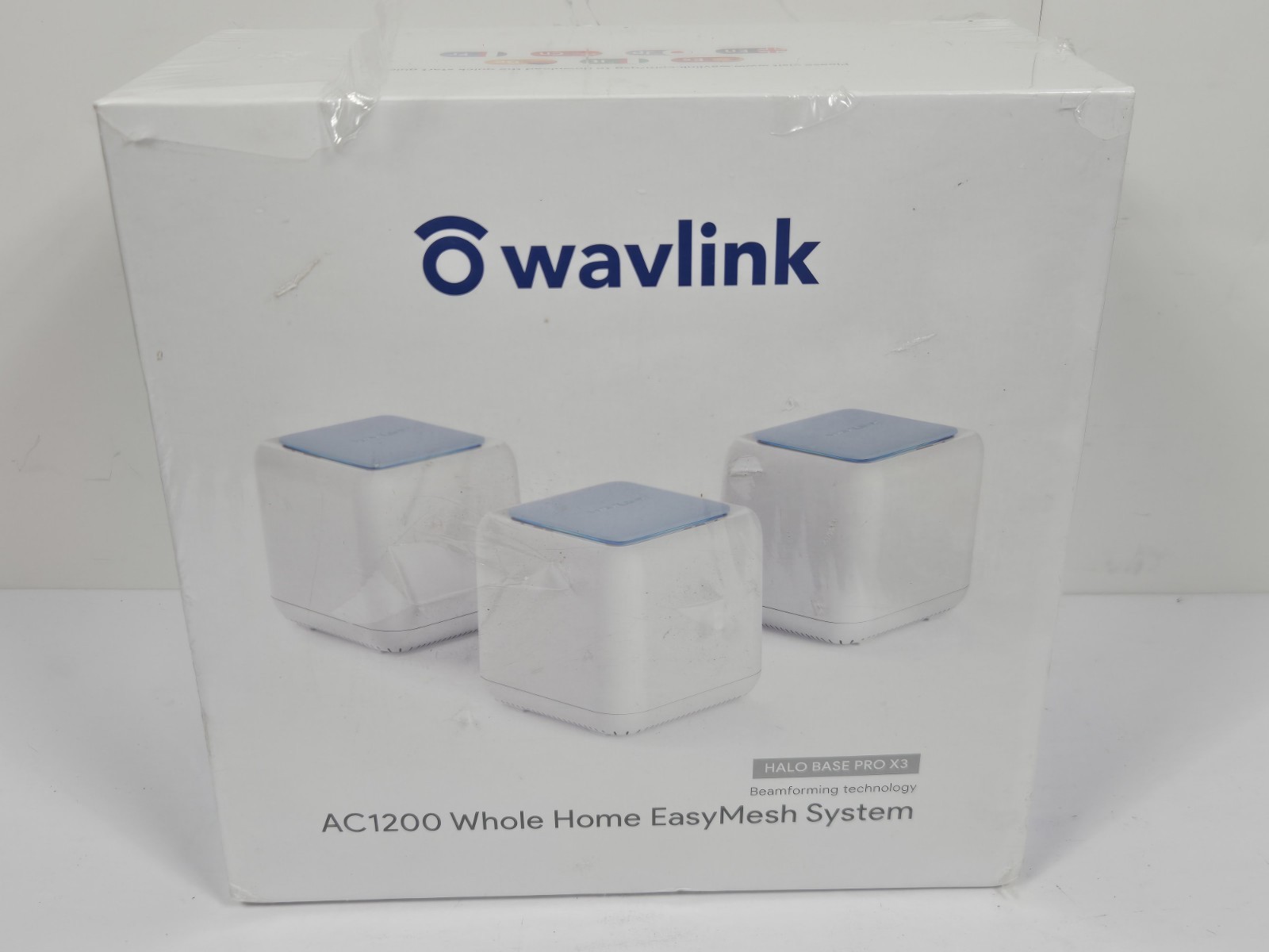 WAVLINK AC1200 Whole Home Mesh WiFi System Halo Base Pro X3 NEW