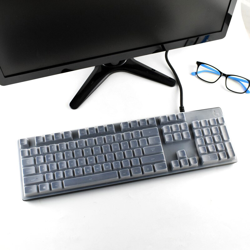 Waterproof Clear Silicone Keyboard Protector Cover for Logitech G413 G512 K840