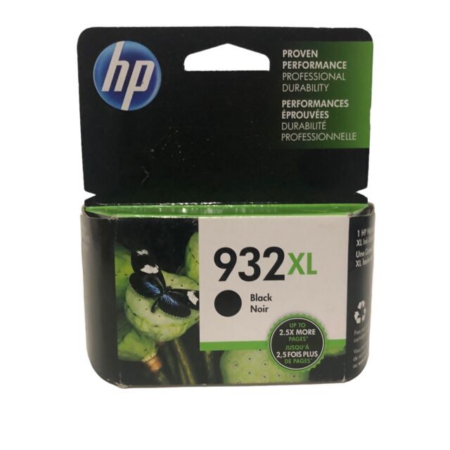 Genuine HP 932XL High Yield Black Ink OfficeJet 6100 6600 7110 7612 EXP 09/2017