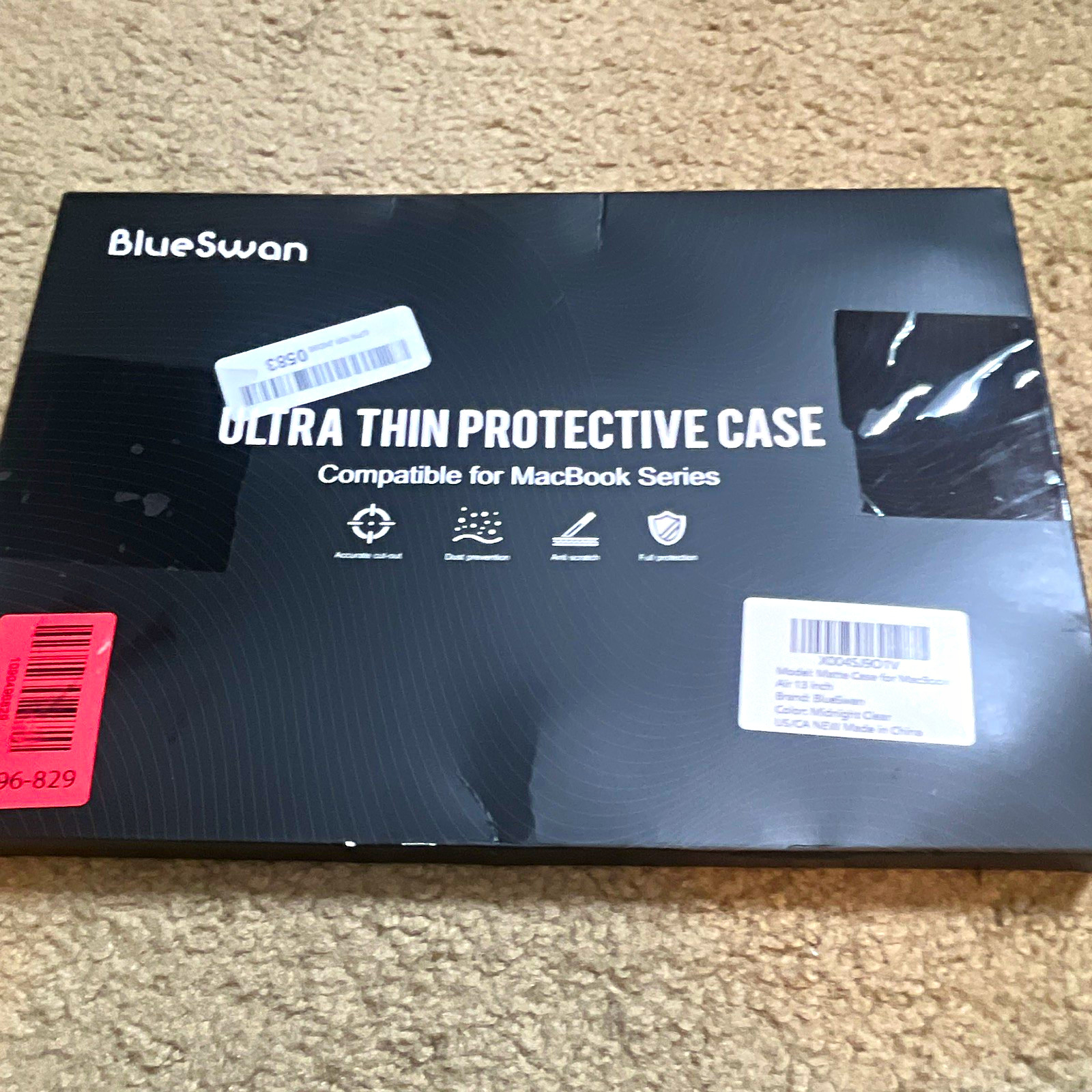 BlueSwan MacBook Air 13 in Ultra Thin Protective Case Dustproof Anti-Scratch