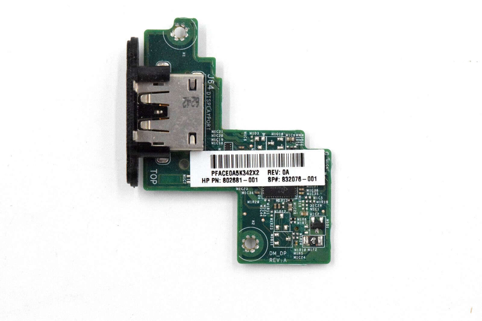 HP EliteDesk 800 G2 DisplayPort Option Board, 802681-001, 832076-001