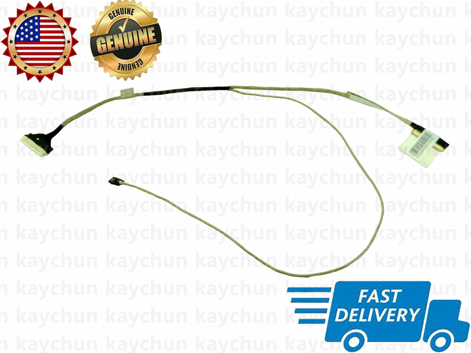 Original LCD LVDS Screen Video Display Flex Cable For MSI K19-3040045-H39 40pin