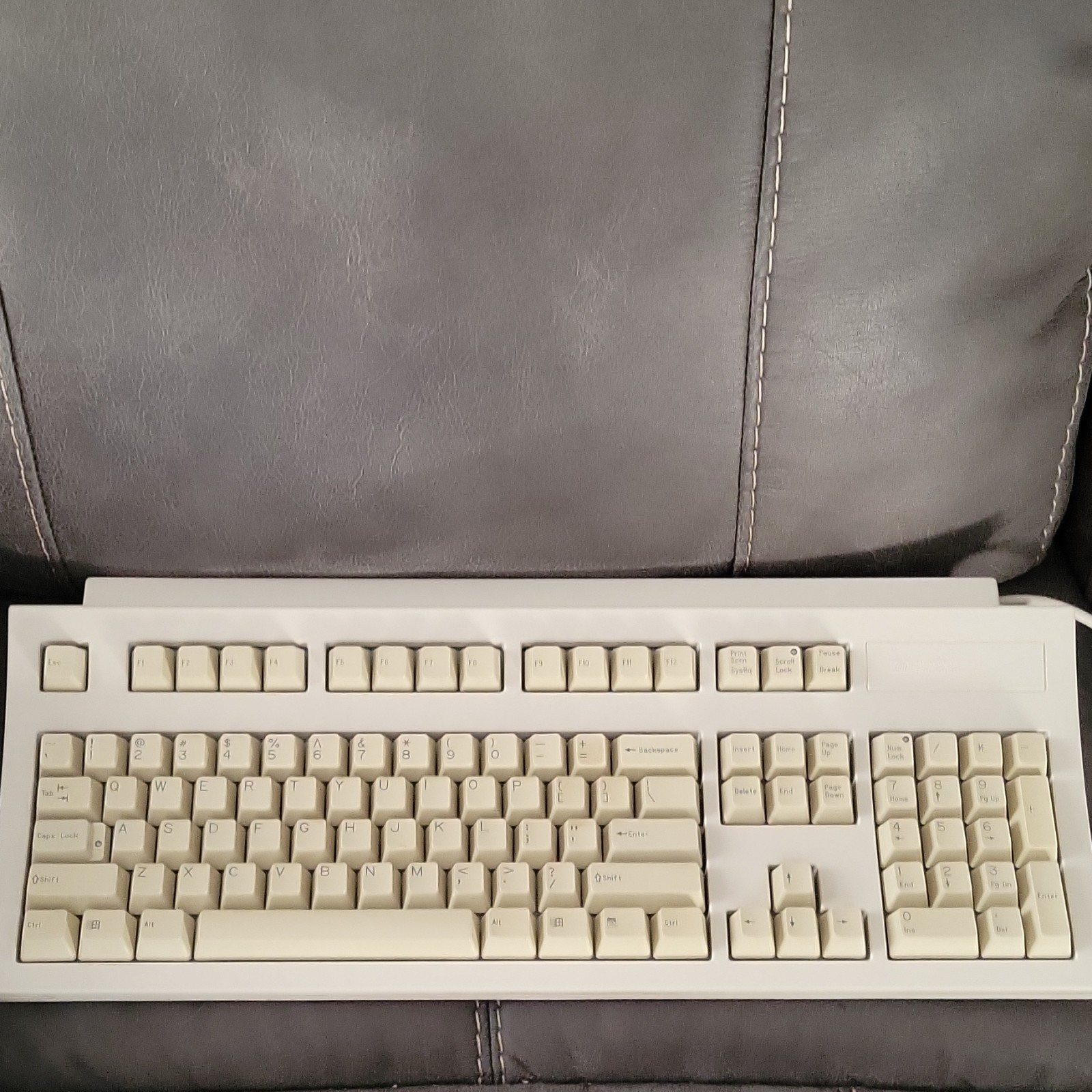 Vintage Hewlett Packard PS/2 Wired Keyboard Model E36333LUS-C  Clickity Feel