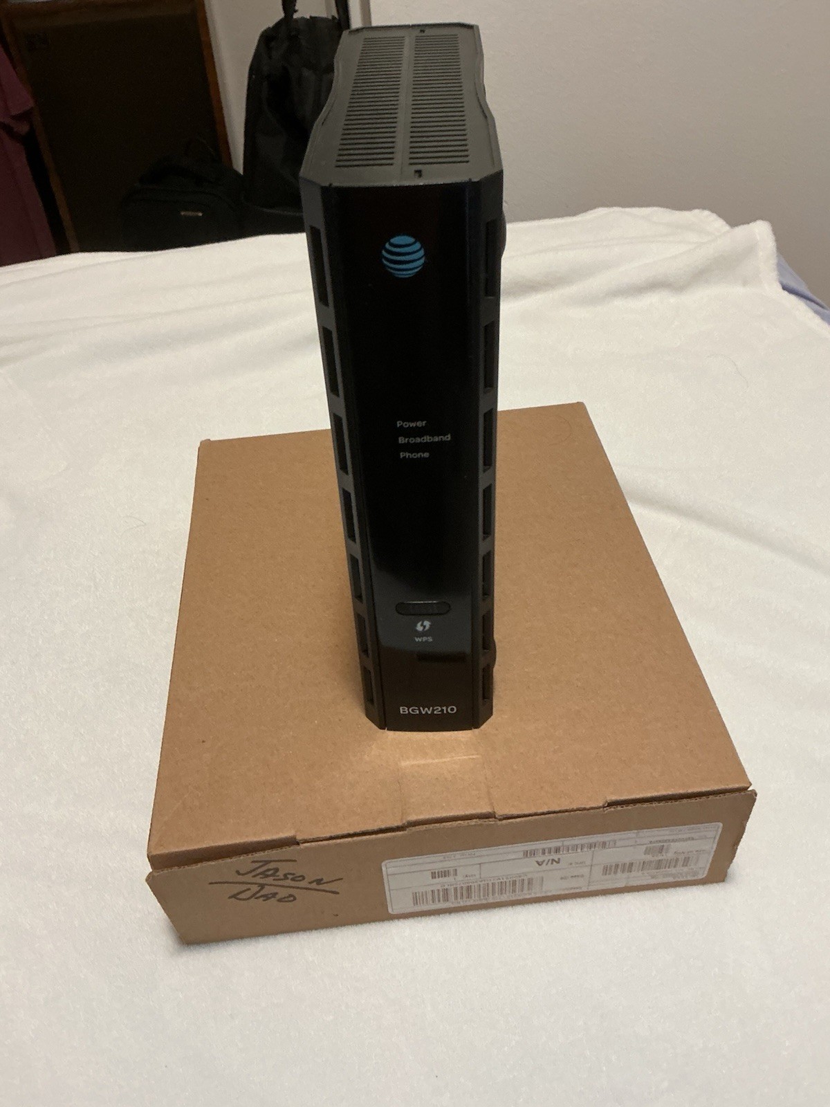 At&T BGW210-700 Wi-Fi Gateway Modem Router with Power Adapter