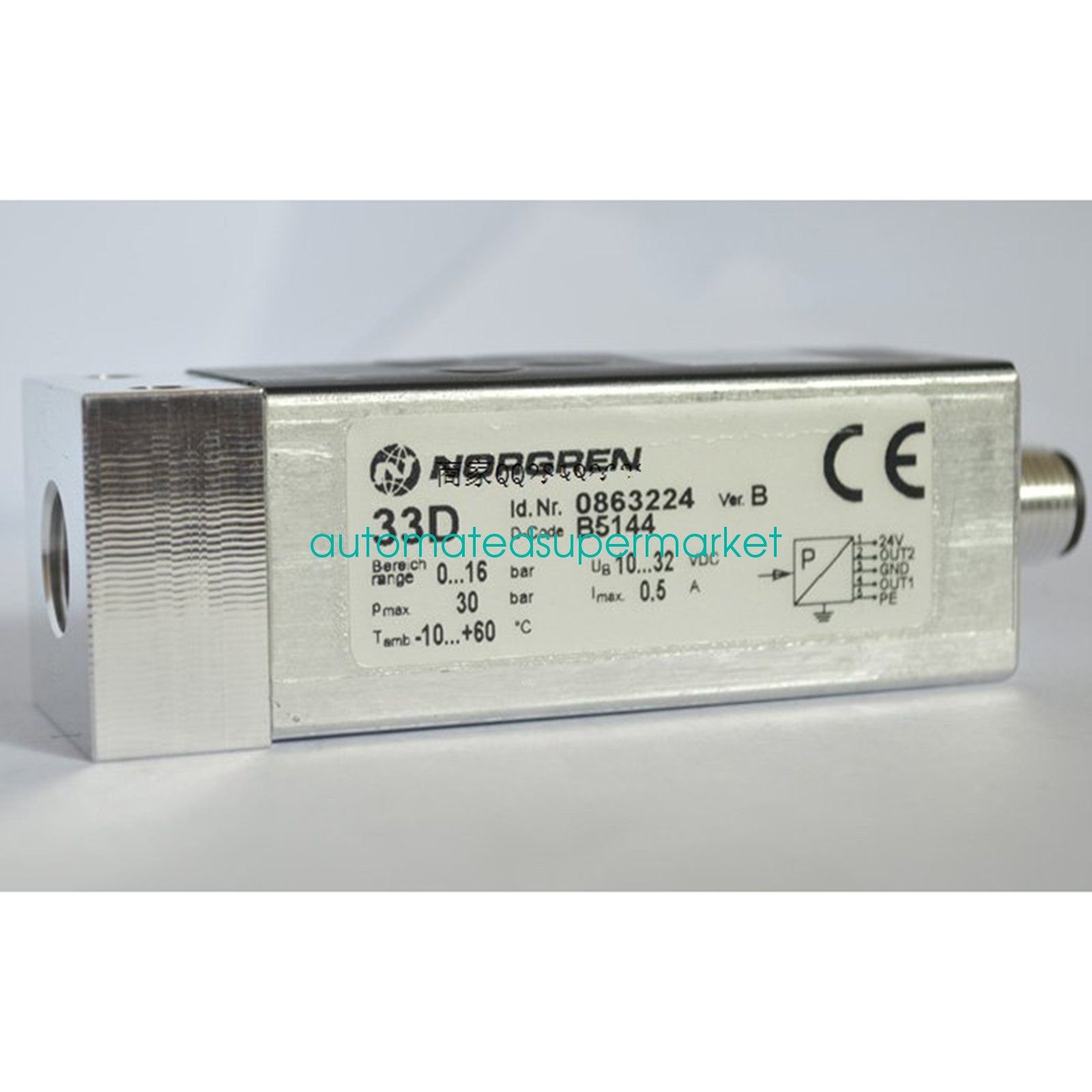1PC NEW NORGREN 0863224 Pressure Switch Shipping by DHL/FedEX