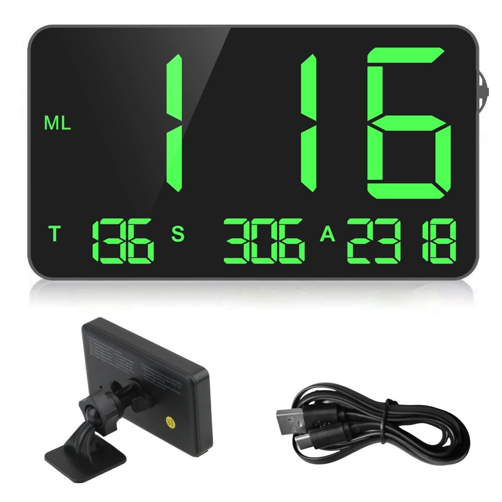 Digital GPS Speedometer Heads Up Display for Cars New HUD MPH Odometer Trip