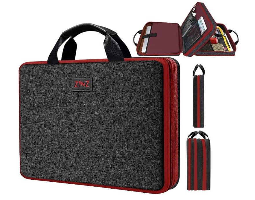 ZINZ Slim Expandable Laptop Case 15.6 Inch Sleeve Upgraded Protective Durable Re