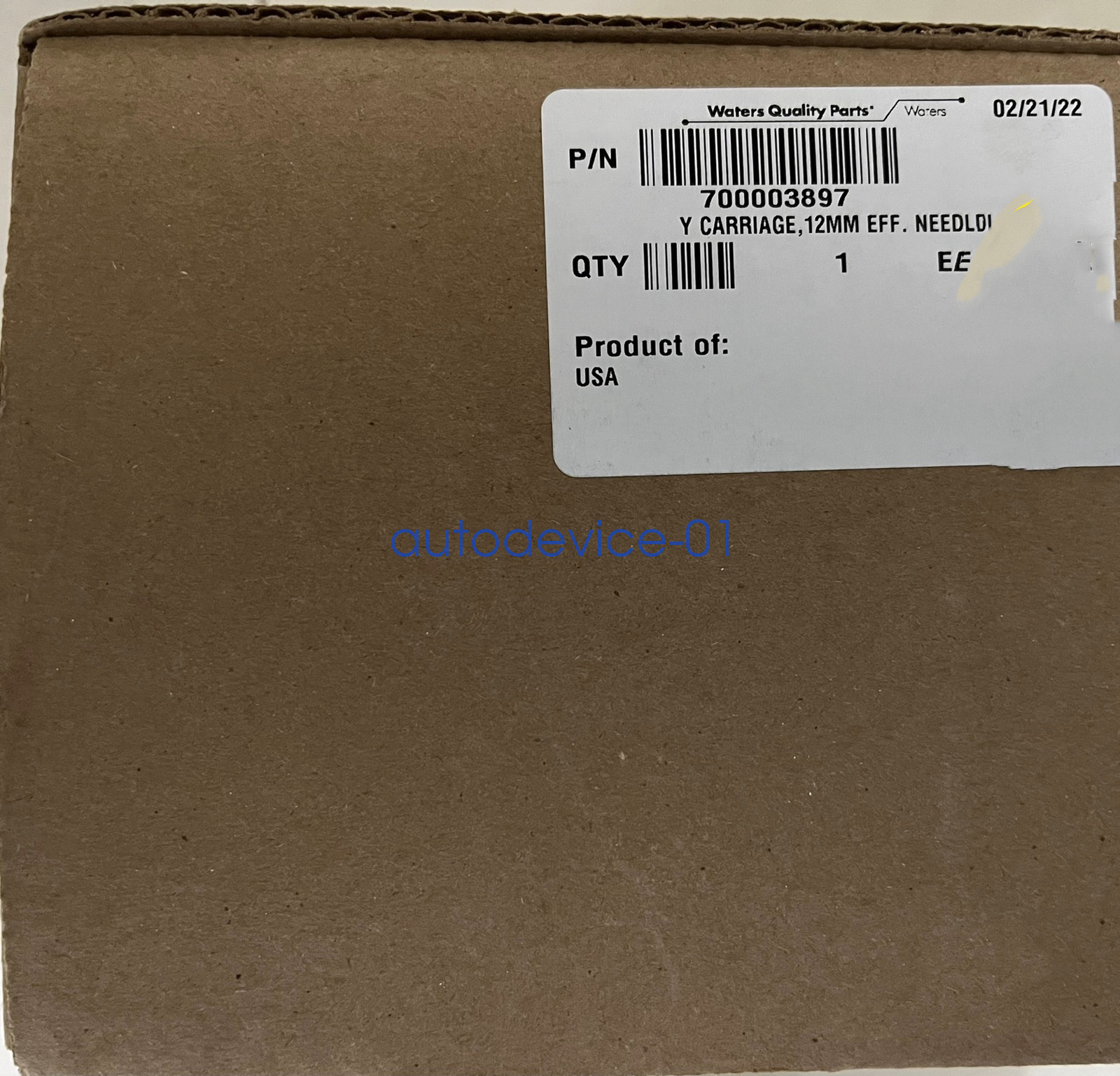 1PC Brand New Waters 700003897 Equity Injection Vehicle DHL/FedEx