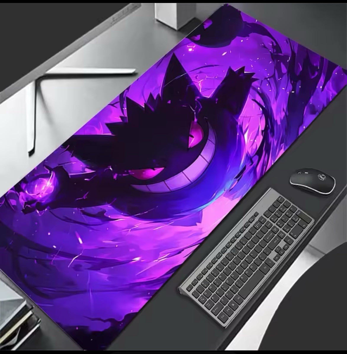 P-Pokemon-Gengar Grande Mousepad Large Gaming Mouse Pad