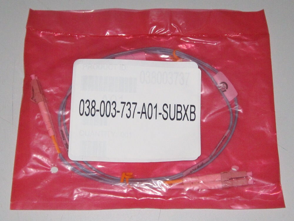 EMC EMC² 1 Meter OM3 LC to LC 50UM Optical Cable 038-003-737 For VNX