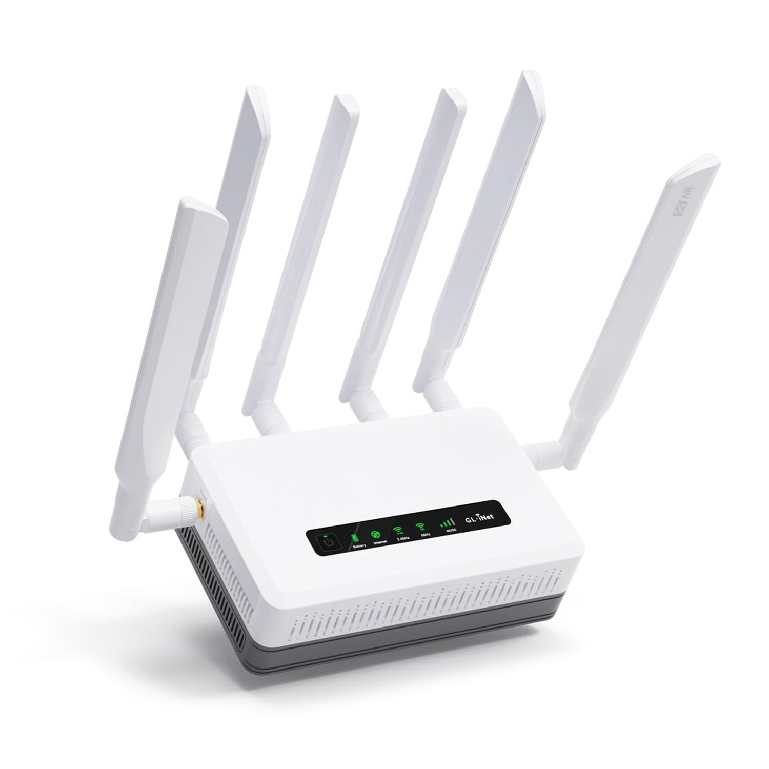 GL.iNet GL-XE3000 (Puli AX) 5G Router with Dual SIM Card Slot, Wi-Fi 6 Cellul...
