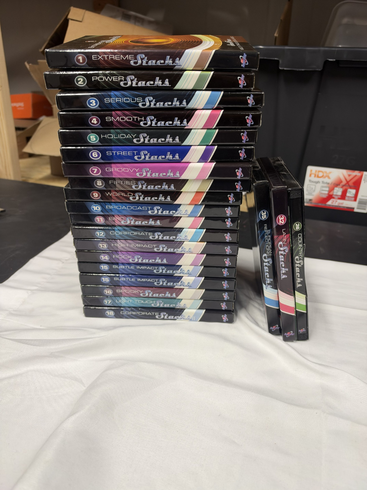 Digital Juice Stacks Motion Graphics Video Editing DVD Collection Lot of 19