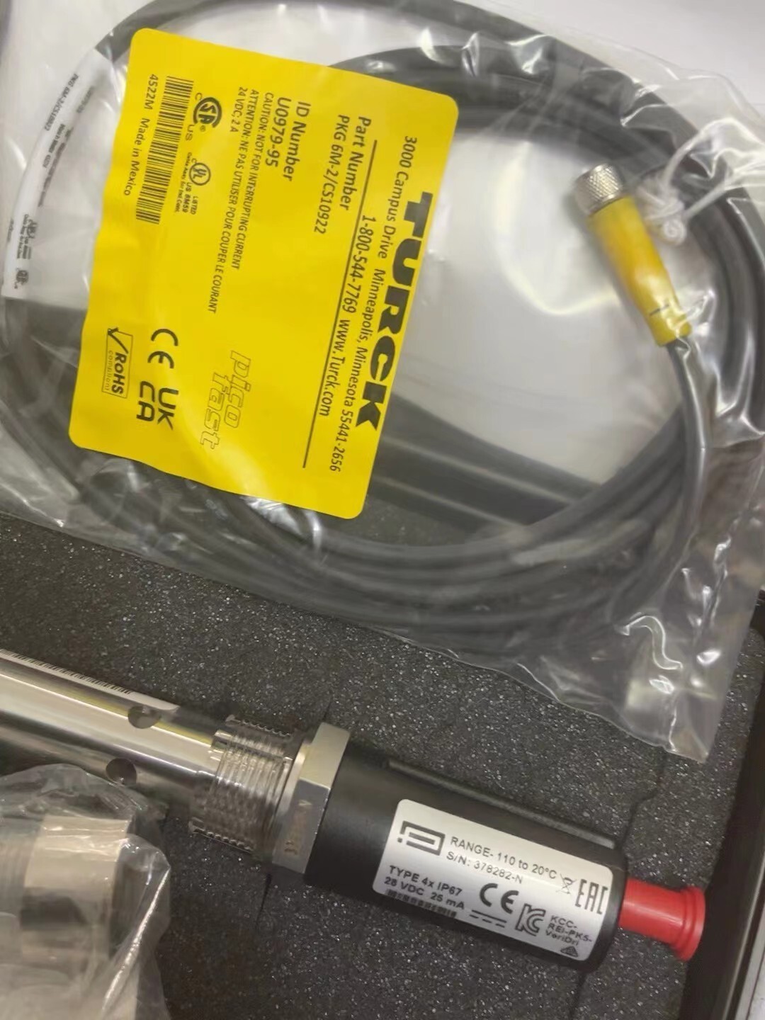 1pc Genuine VeriDri GE 4XIP67 Moisture Transmitter RANGE-110 to 20⁰C