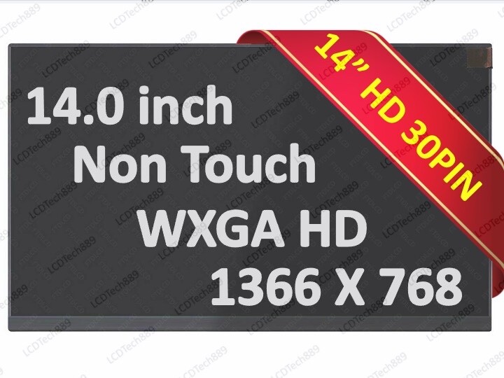 B140XTN07.5 Screen For HP PN M21392-001 LED LCD DISPLAY PANEL14" HD Matte 30pins