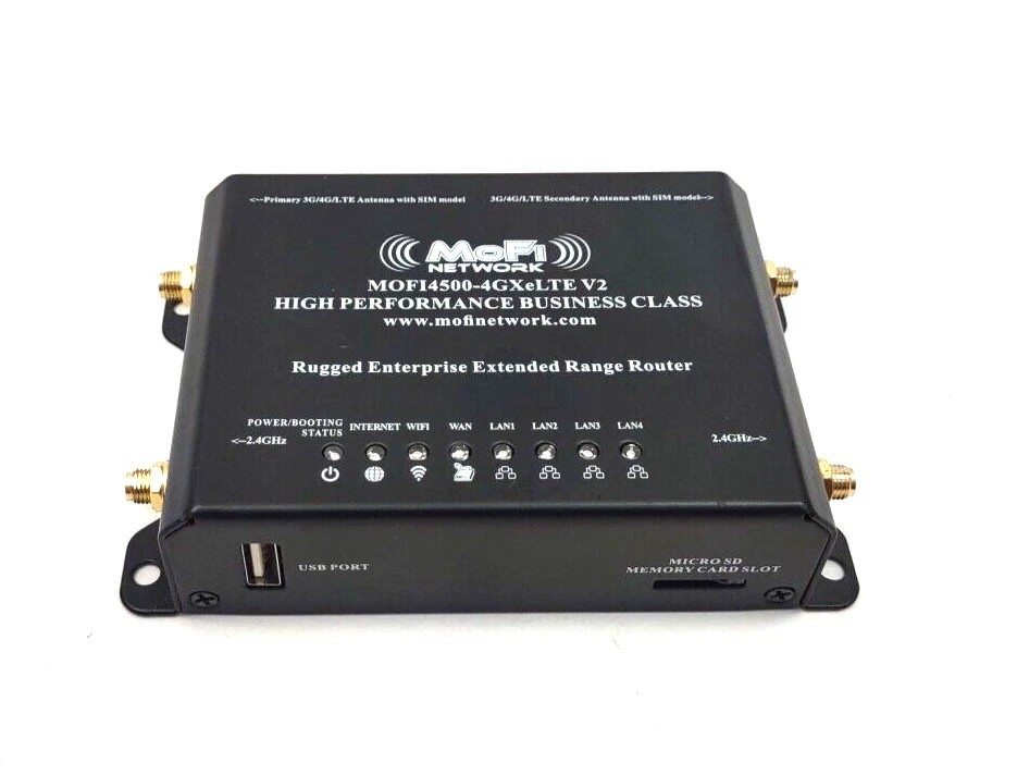 MoFi Network MOFI4500-4GXeLTEV2 High Performance Router MOFI4500-4GXeLTE-SIM4