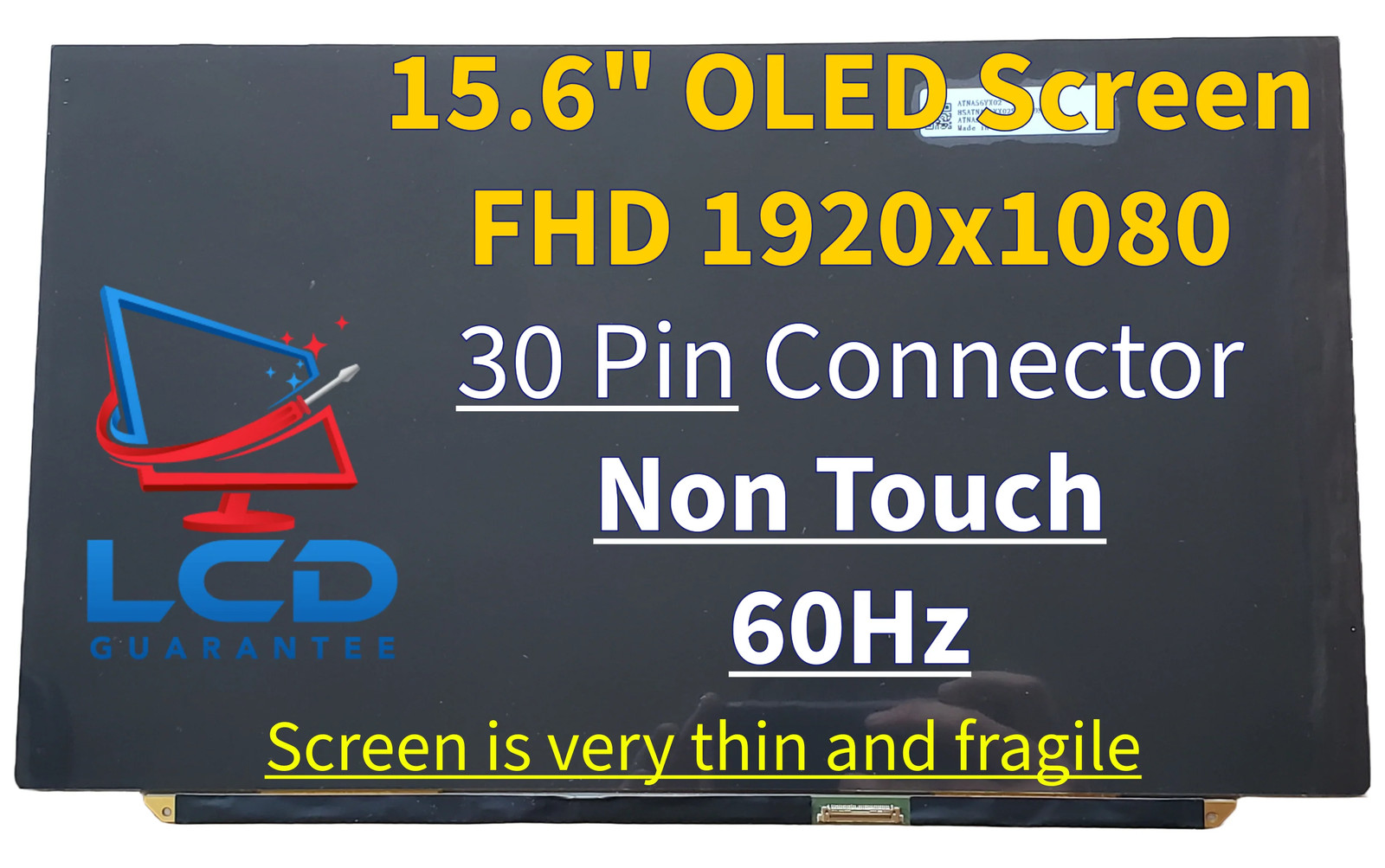LG Gram 15Z90ST OLED Series 15.6" Non-Touch Replacement IPS FHD LCD Screen Panel