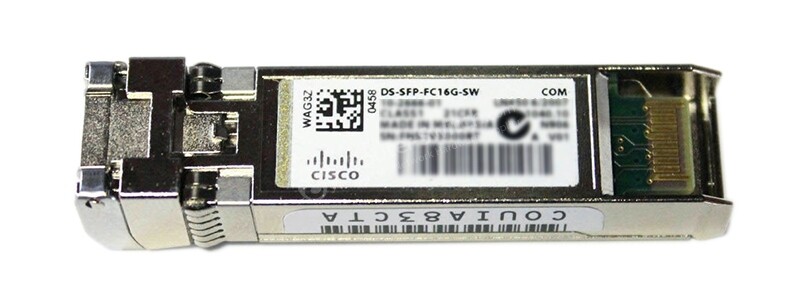 Cisco DS-SFP-FC16G-SW 16Gbps Fibre Channel SFP+ Module, 1 Year Warranty