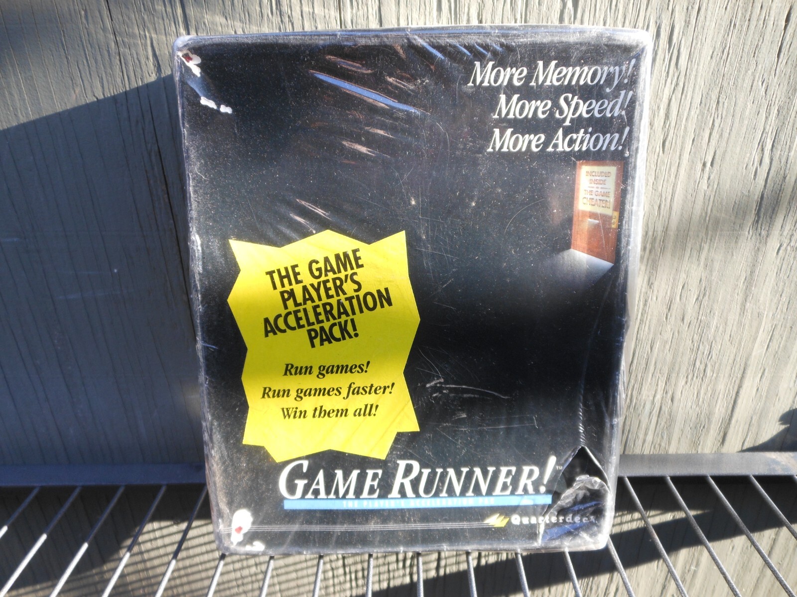Vtg 1995 Quarterdeck GAME RUNNER Version 2.0 for PC or MS DOS (Sealed NEW) 12D