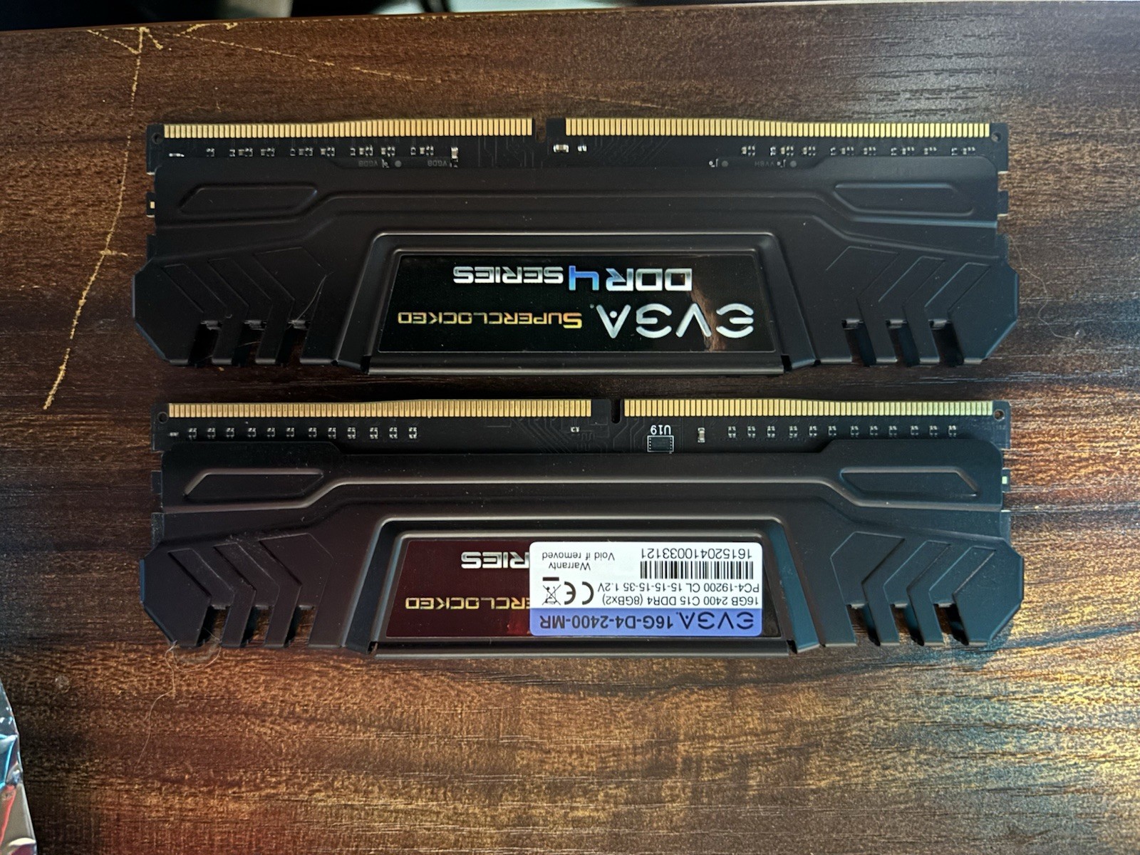 EVGA 16GB DDR4 Desktop RAM 2x8GB PC4-2400