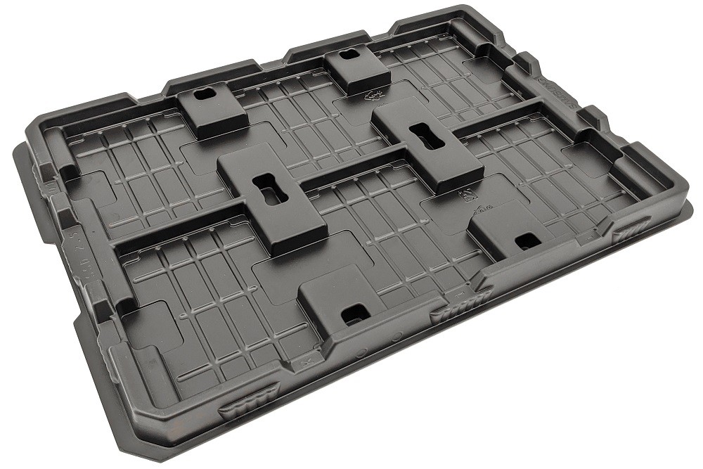 10x ESD Tray Stack Tray 6x SSD 2.5" SATA HDD Laptop Hard Drives Anti-Static Box