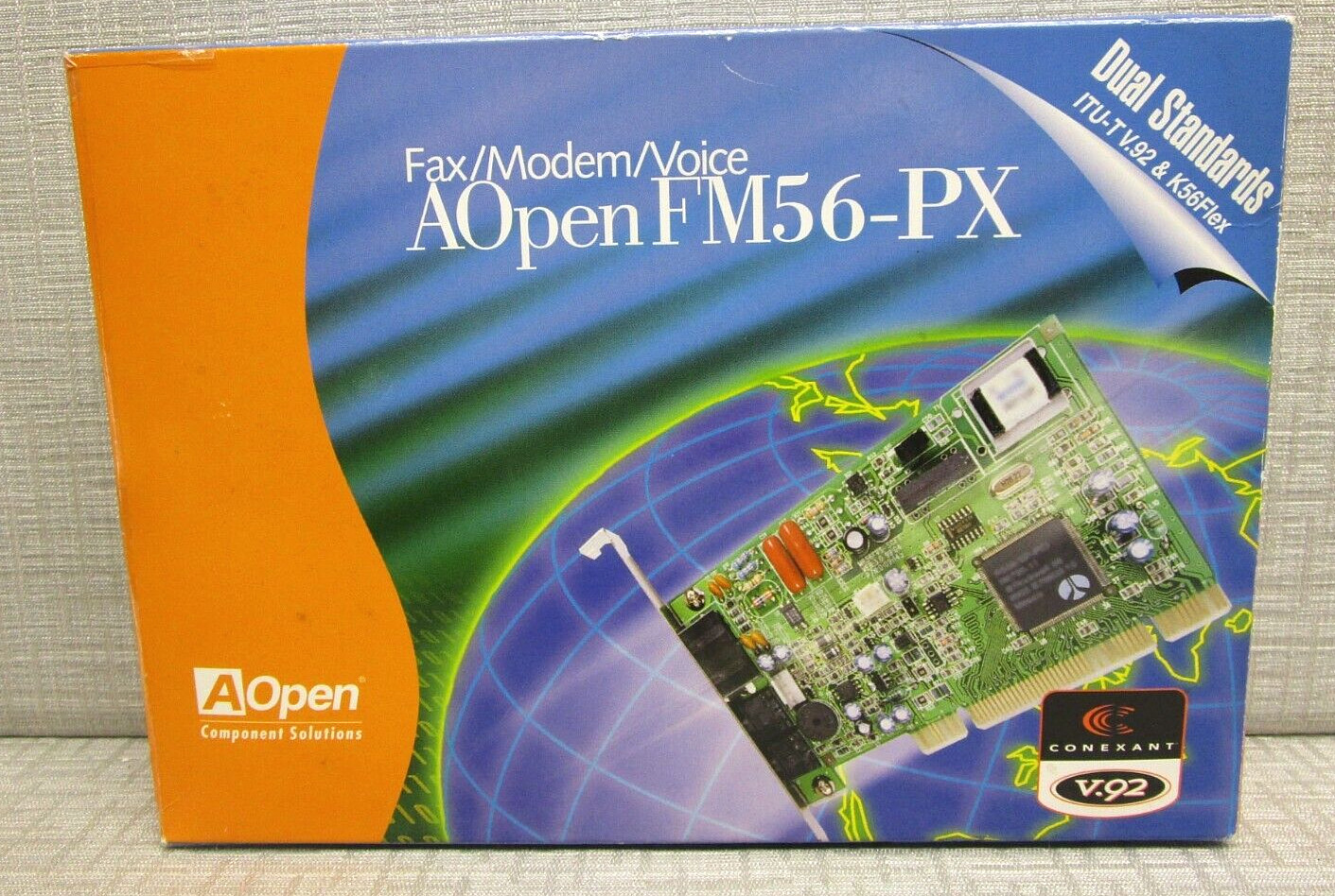 AOPEN FM56-PX COMPONENT  P/N: 91.AC001.398 DUAL STANDARDS - BRAND NEW IN BOX