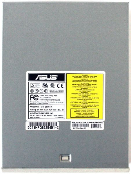Asus cd-s500/a 50x cd-rom