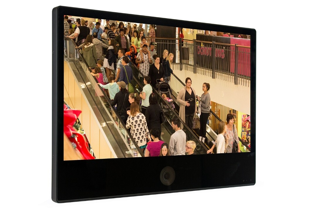 ViewZ VZ-PVM-I4B3N 32in 1920x1080 IP Based Public View Monitor w 2MP Cam/Black