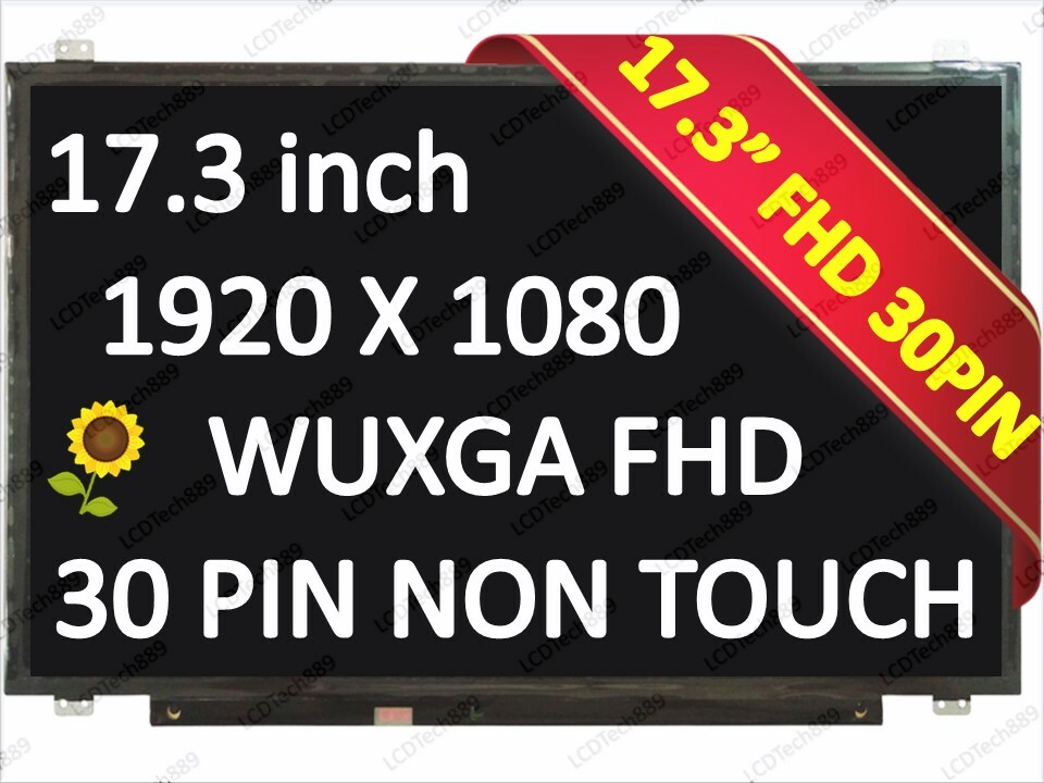 NEW 17.3" LED FHD LAPTOP LCD IPS DISPLAY SCREEN AG FOR COMPAQ HP SPS 848391-001