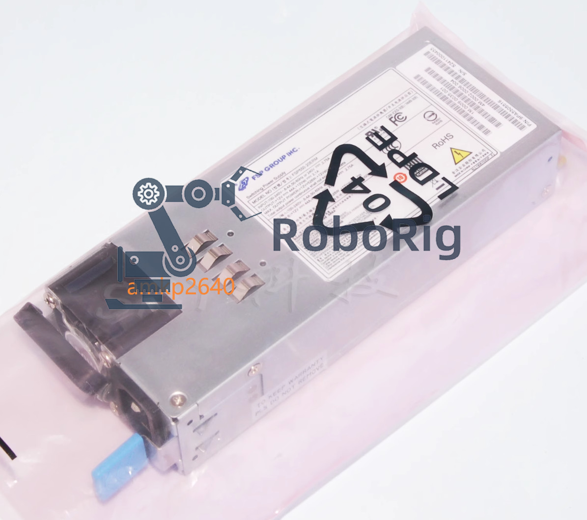 Used 1pcs FSP FSP550-20ERM 550W redundant power supply amk