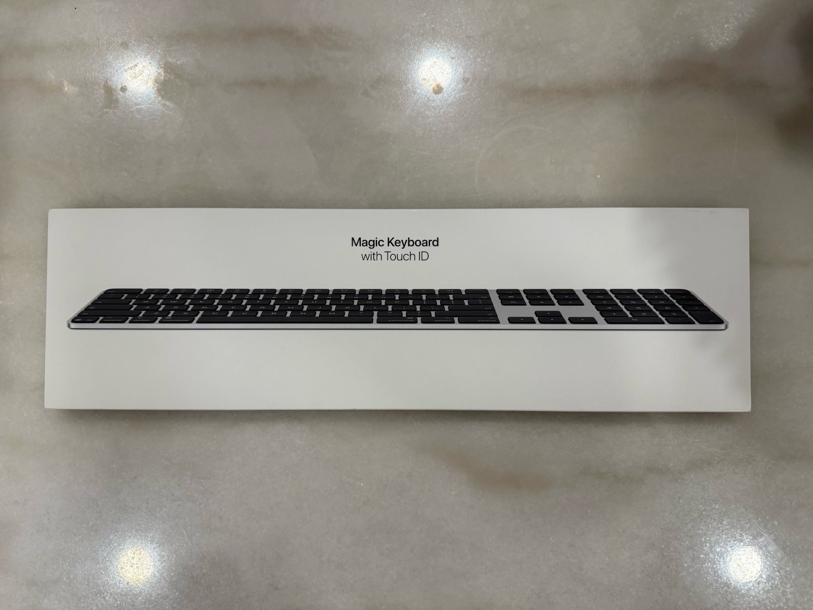 New Apple Magic Keyboard (USB-C) with Touch ID and Numeric Keypad A3119 Black