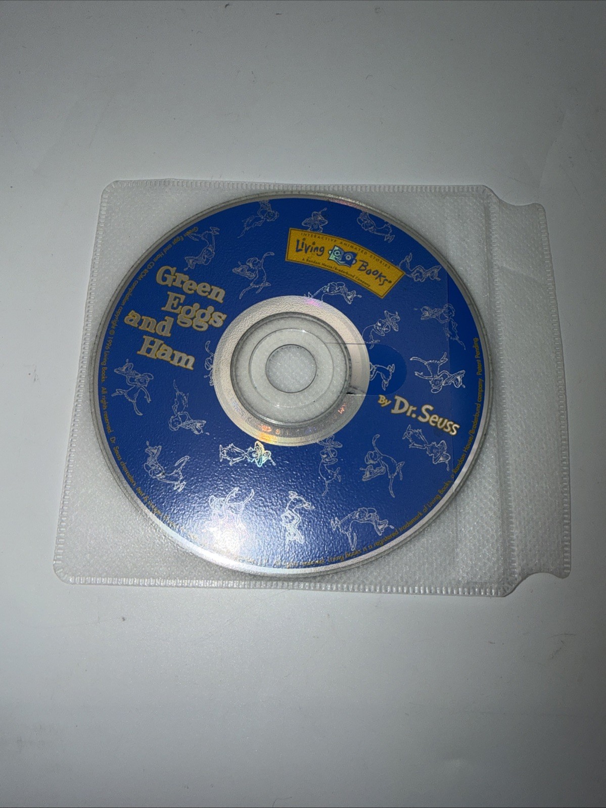 Living Books Dr. Seuss's Green Eggs and Ham (PC CD-ROM, 1996) Disc Only