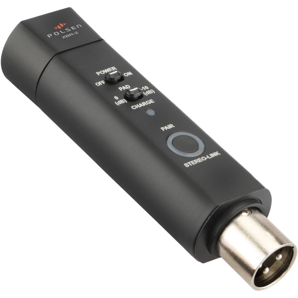 XLR Bluetooth Audio Receiver, Wireless Bluetooth 5.0 Streaming, 3-Pin XLR Output