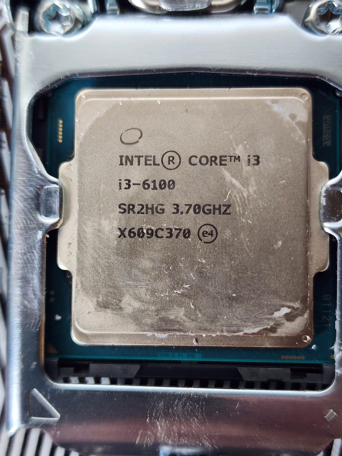 Intel Core i3-6100 Dual-Core 3.7GHz 512KB/3MB Cache Socket 1151 Deskto CPU SR2HG