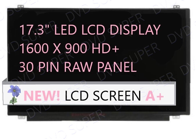 17.3" 1600x900 LED Screen for DELL M04FX LCD LAPTOP 0M04FX N173FGA-E34 REV.C1