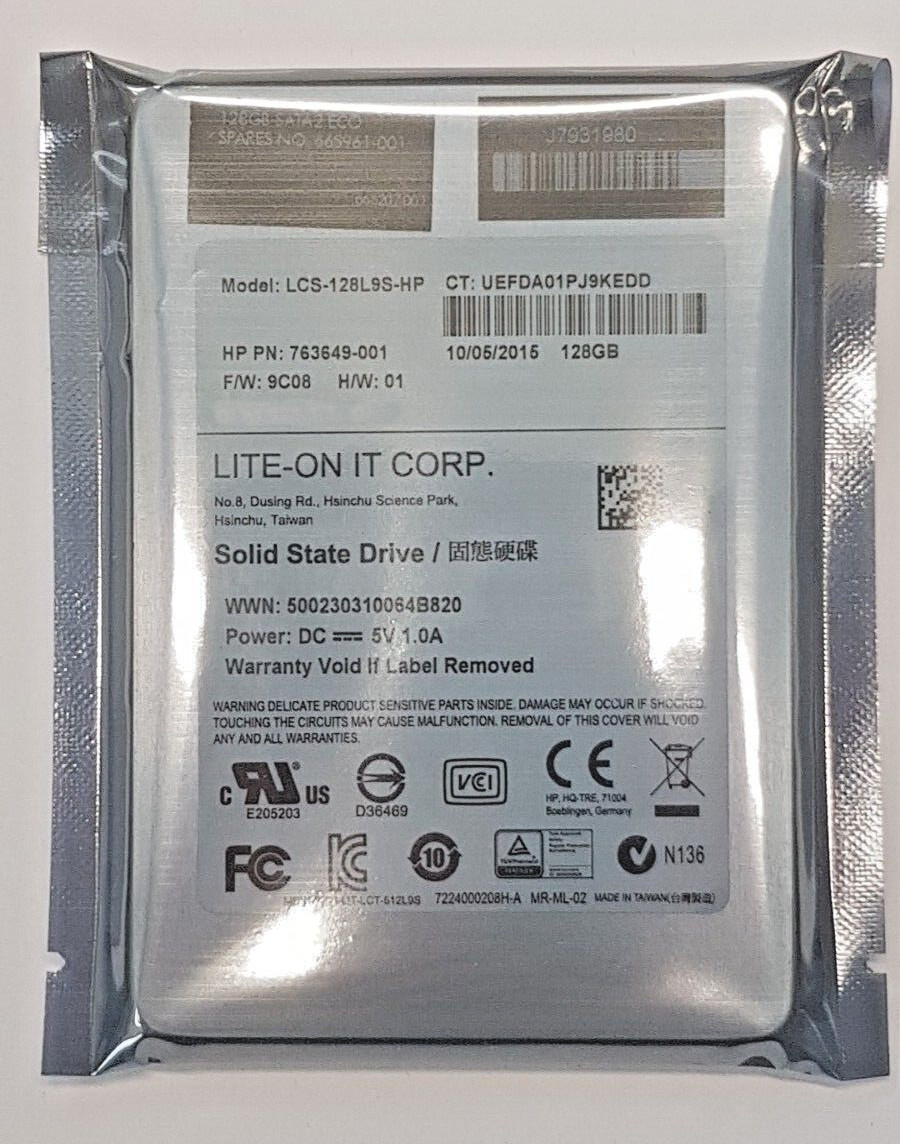 128GB SATA III LITE-ON LCS-128L9S-HP MLC SSD 2.5" Internal Hard Drive New