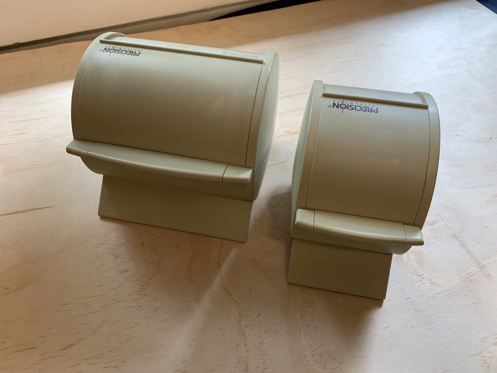 Vintage Precision Instruments CD/DVD Storage Organizers x 2 (40 & 20) Movie Prop
