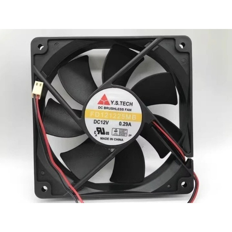 For Y.S.TECH FD121225MB 12025 12V 0.29A Cooling fan 3pin 120*120*25mm 3Pin~