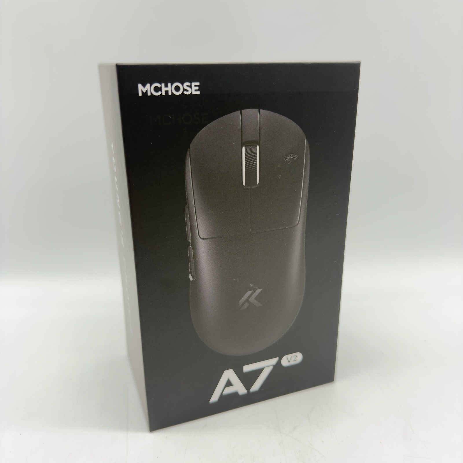 MCHOSE A7 V2 Pro Lightweight Wireless Gaming Mouse New 59g - Ultra White