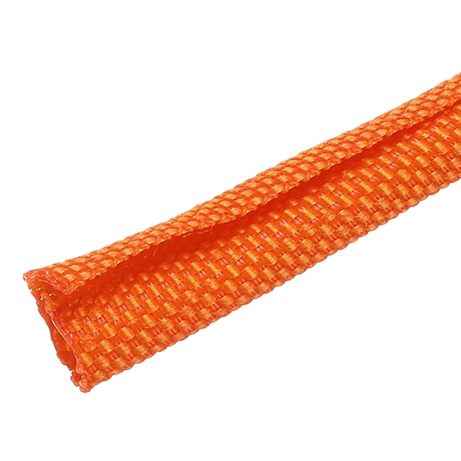 MECCANIXITY Braided Cable Loom 7ft 1/8in Orange