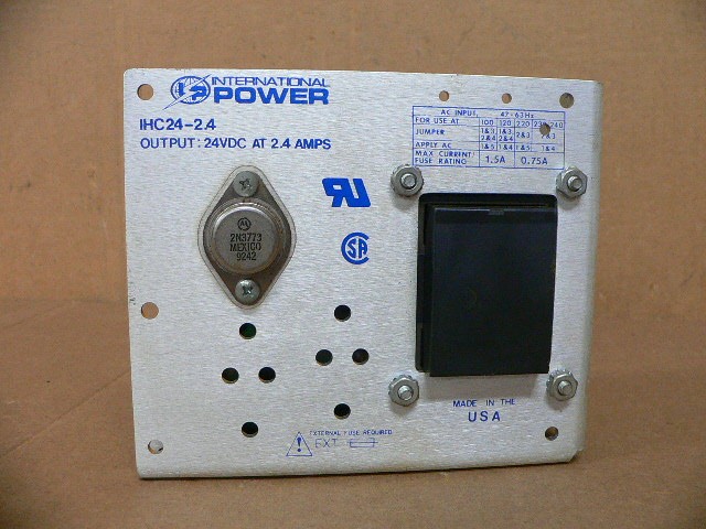 International Power Ihc24-2.4 Power Supply Ac Dc Regulated International