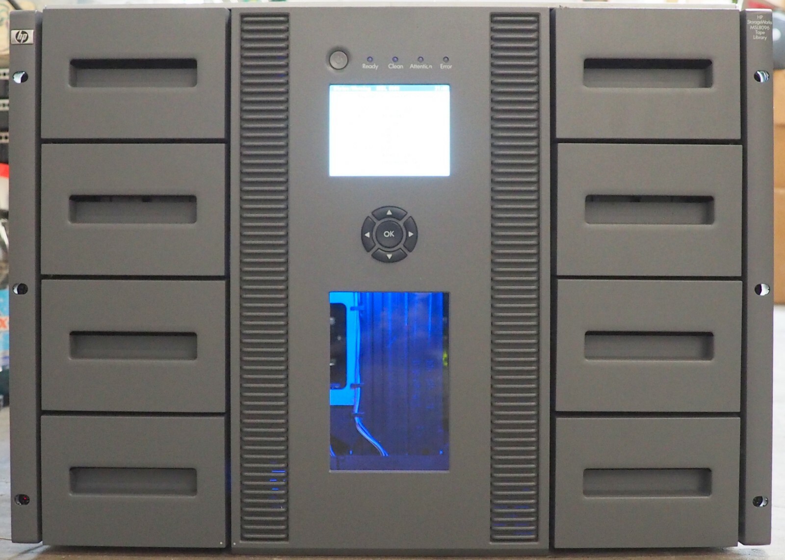 HP StorageWorks MSL8096 Tape Library with 4x LTO-5 FC Tape Drives LVLDC-0501 