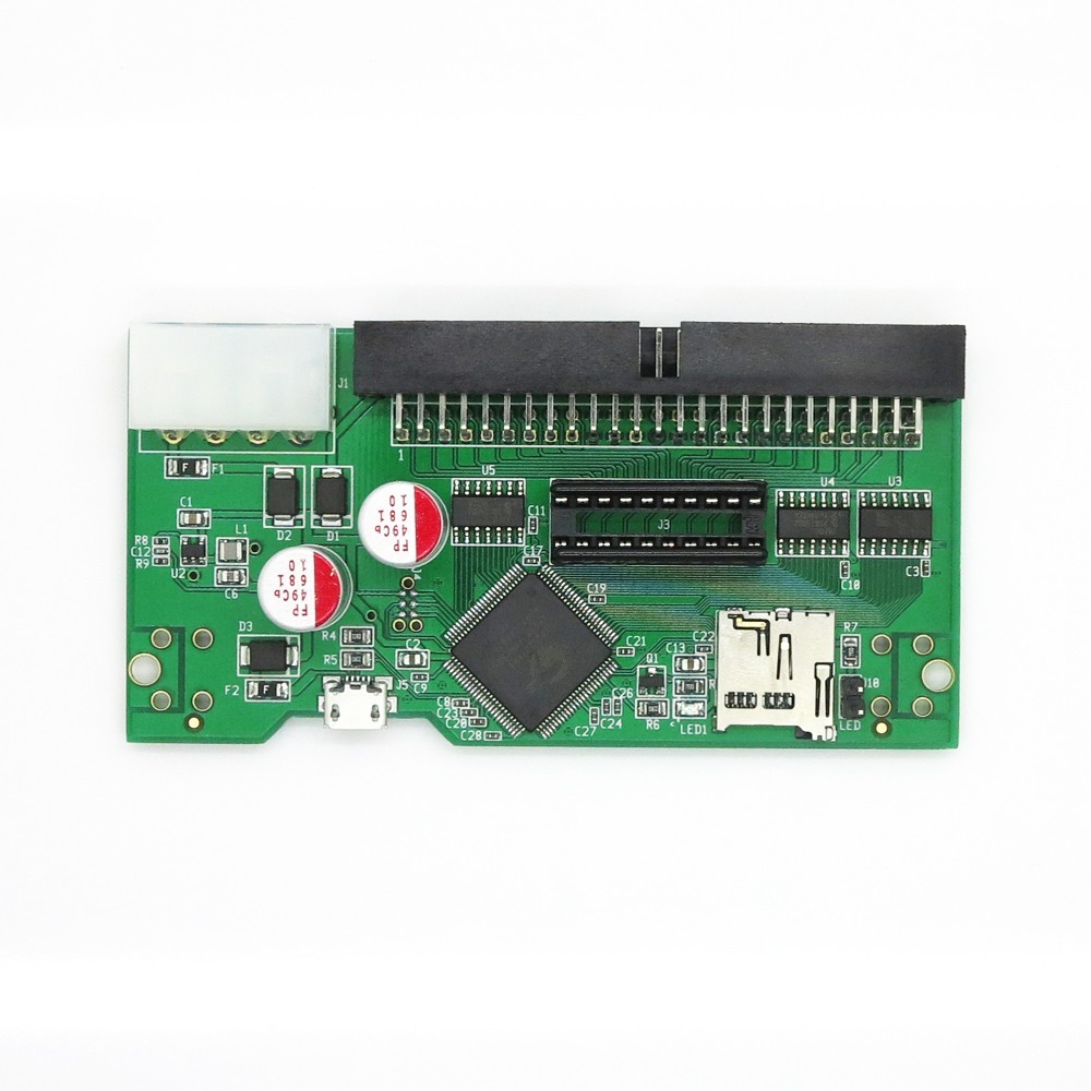 Compatibe SCSI2SD 3.5" includes 50-pin SCSI to SD Card Adapter 50 Pin SCSI HDD