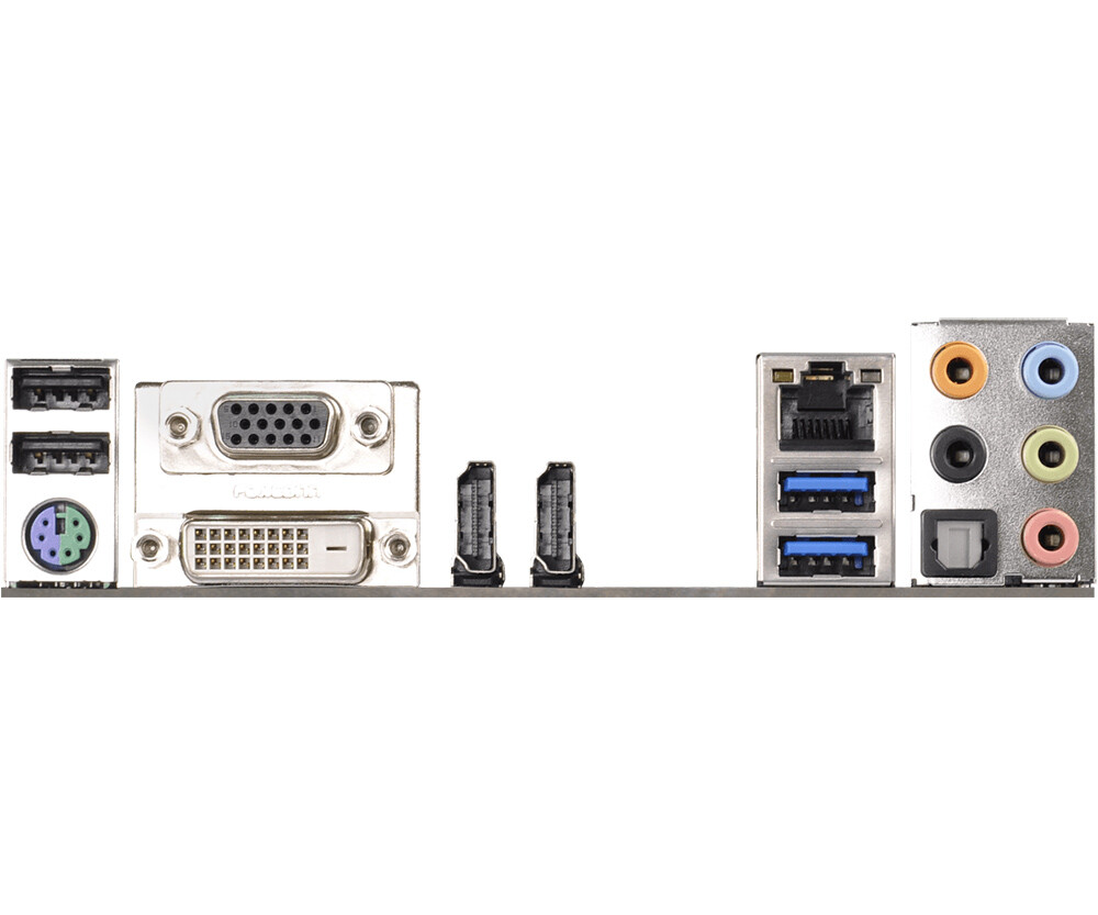 OEM I/O Shield ASRock FM2A78M-ITX+ Motherboard Backplate IO