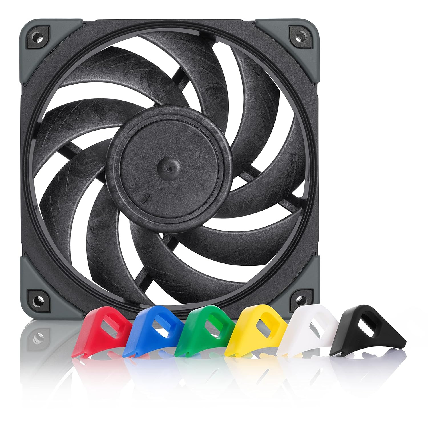 Nf-A12X25 PWM Chromax.Black.Swap, High-Performance Quiet Fan 120Mm