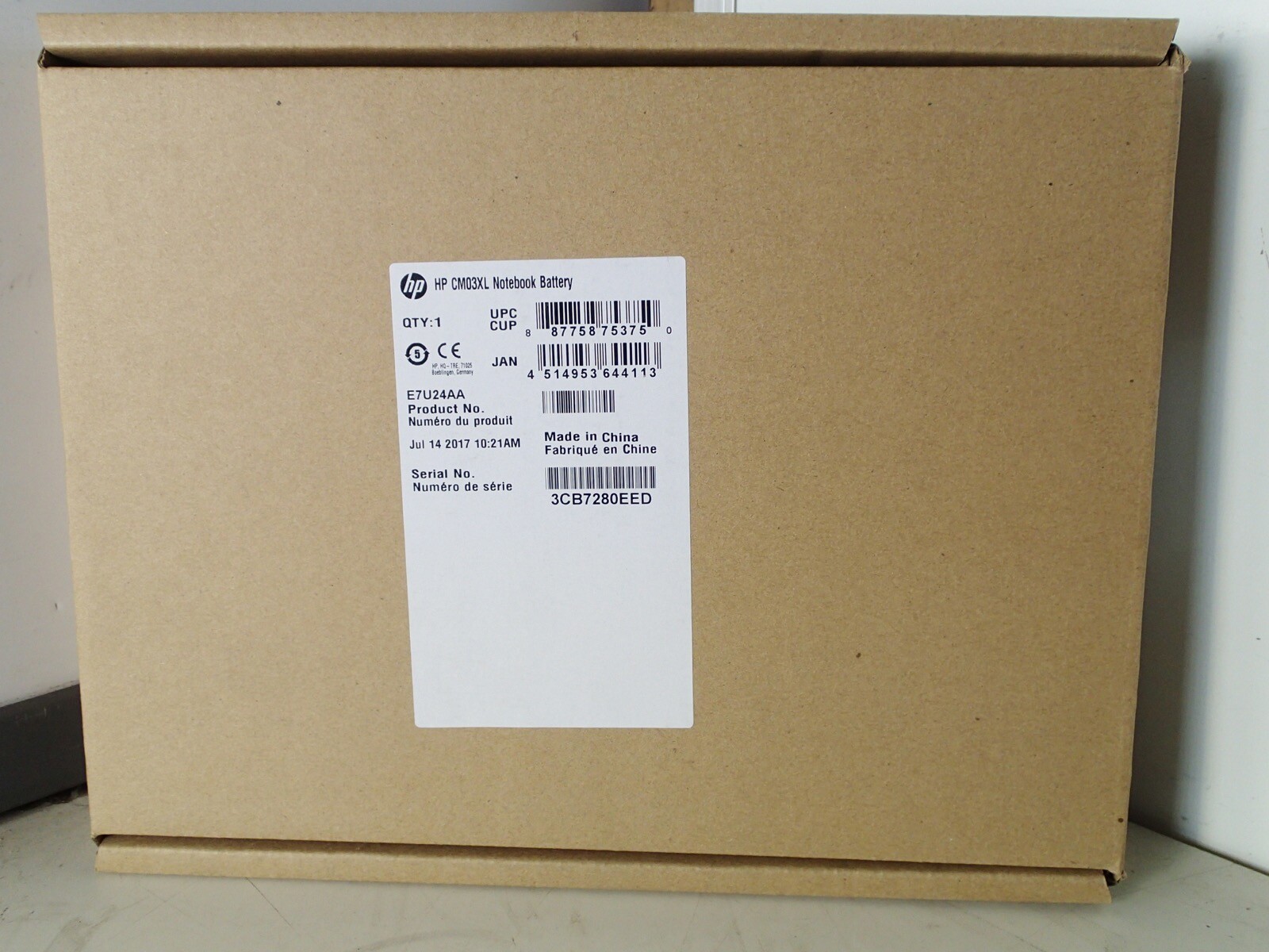HP 840 CM03XL Battery New In Box 1615433367 3CB7280EUN E7U24AA